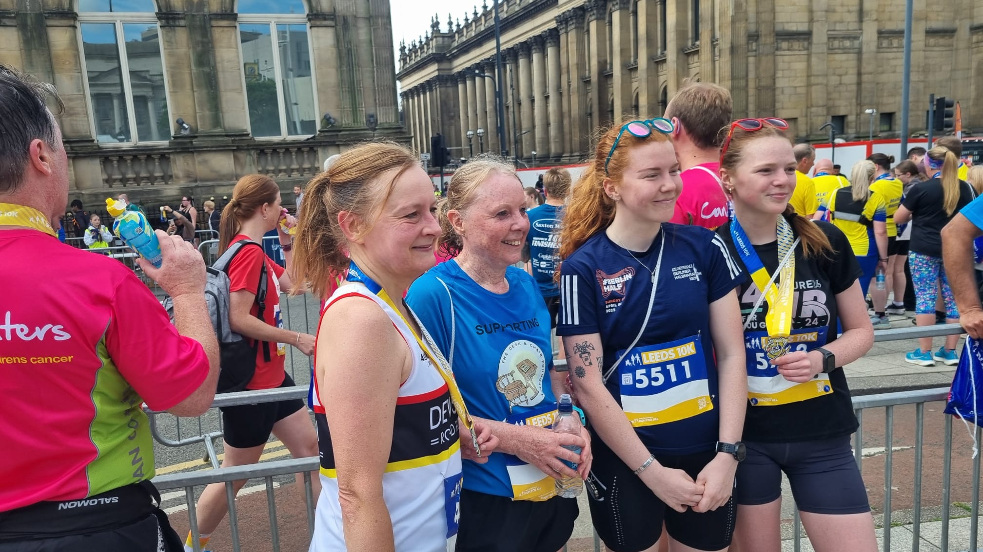 TDCF had 37 runners for the 2025 Leeds 10 km run