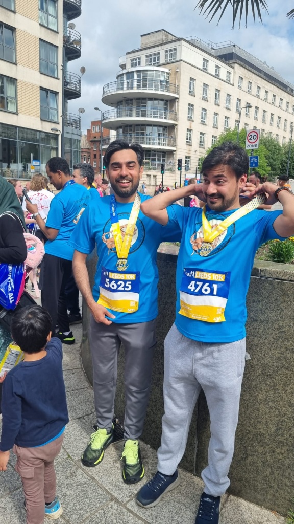 TDCF had 37 runners for the 2025 Leeds 10 km run
