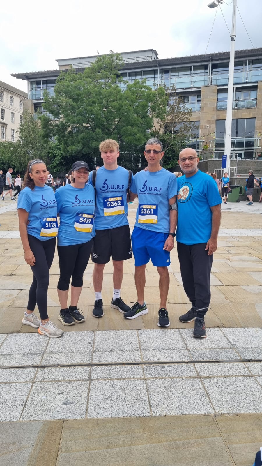 TDCF had 37 runners for the 2025 Leeds 10 km run