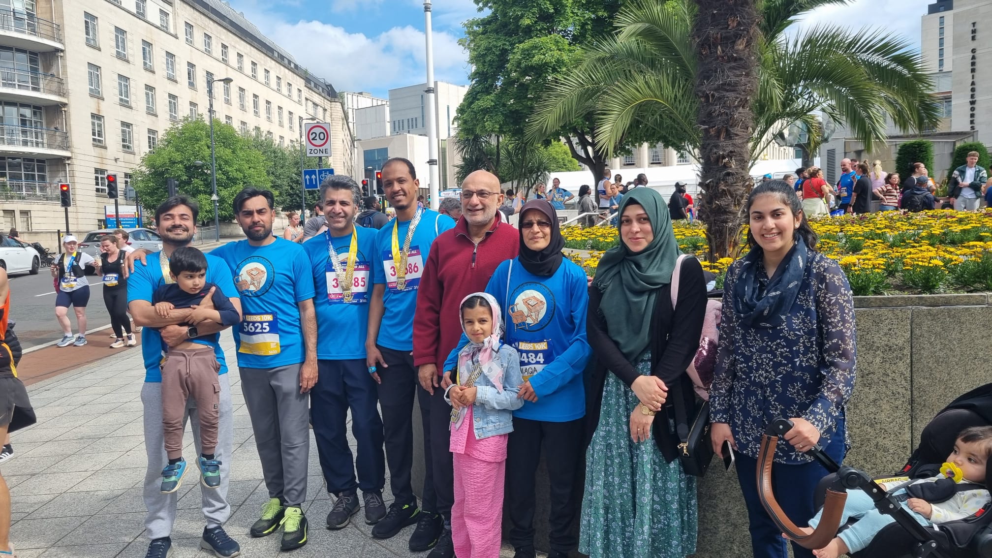 TDCF had 37 runners for the 2025 Leeds 10 km run