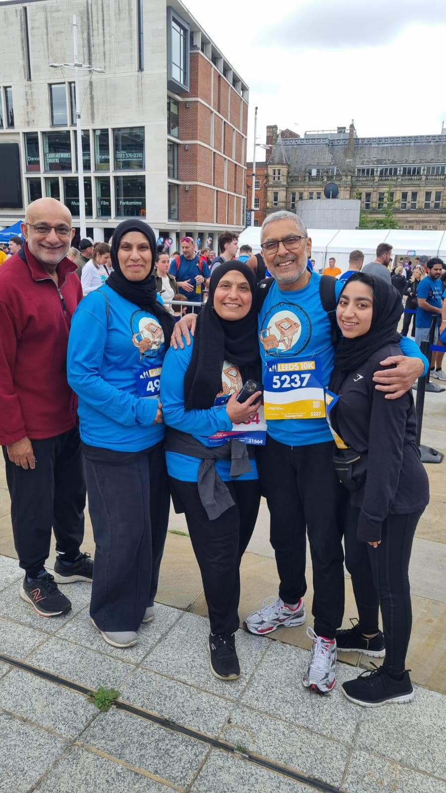 TDCF had 37 runners for the 2025 Leeds 10 km run