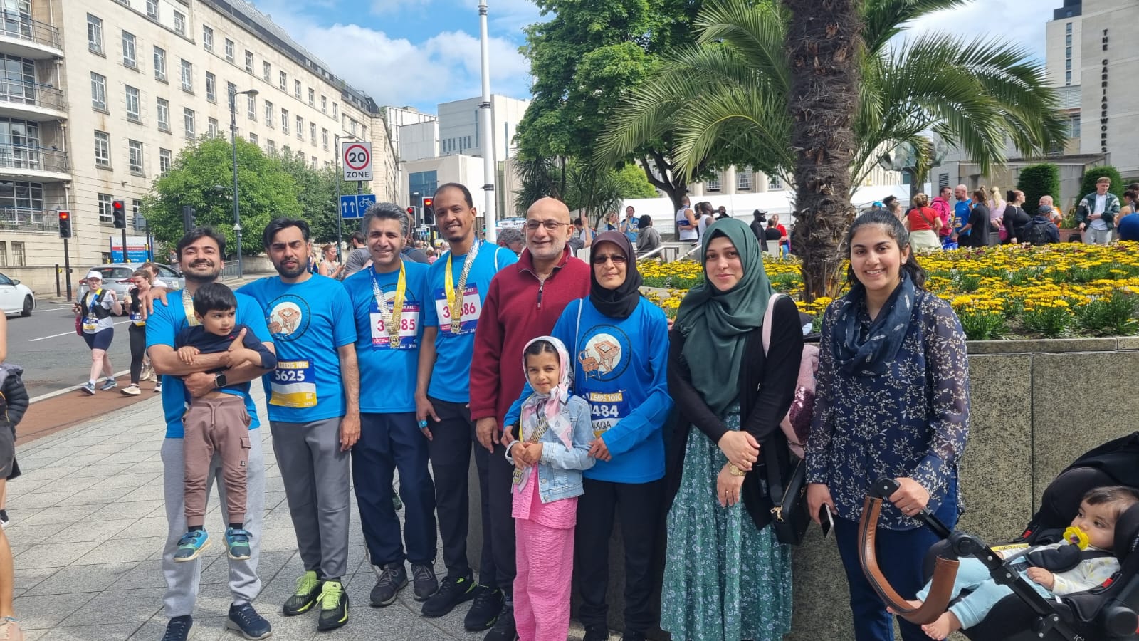 TDCF had 37 runners for the 2025 Leeds 10 km run