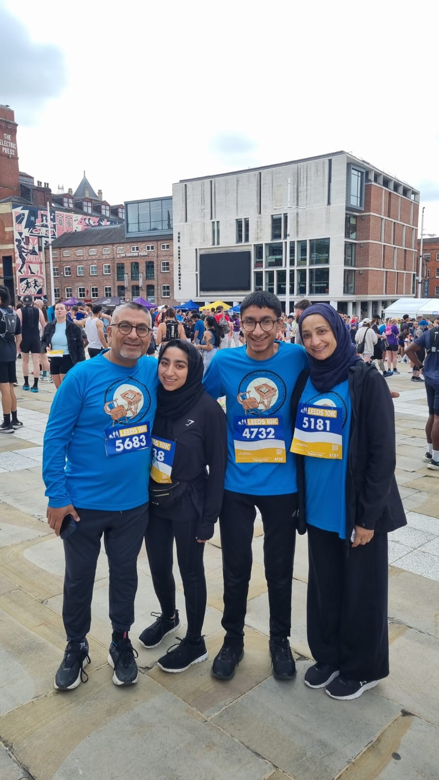 TDCF had 37 runners for the 2025 Leeds 10 km run