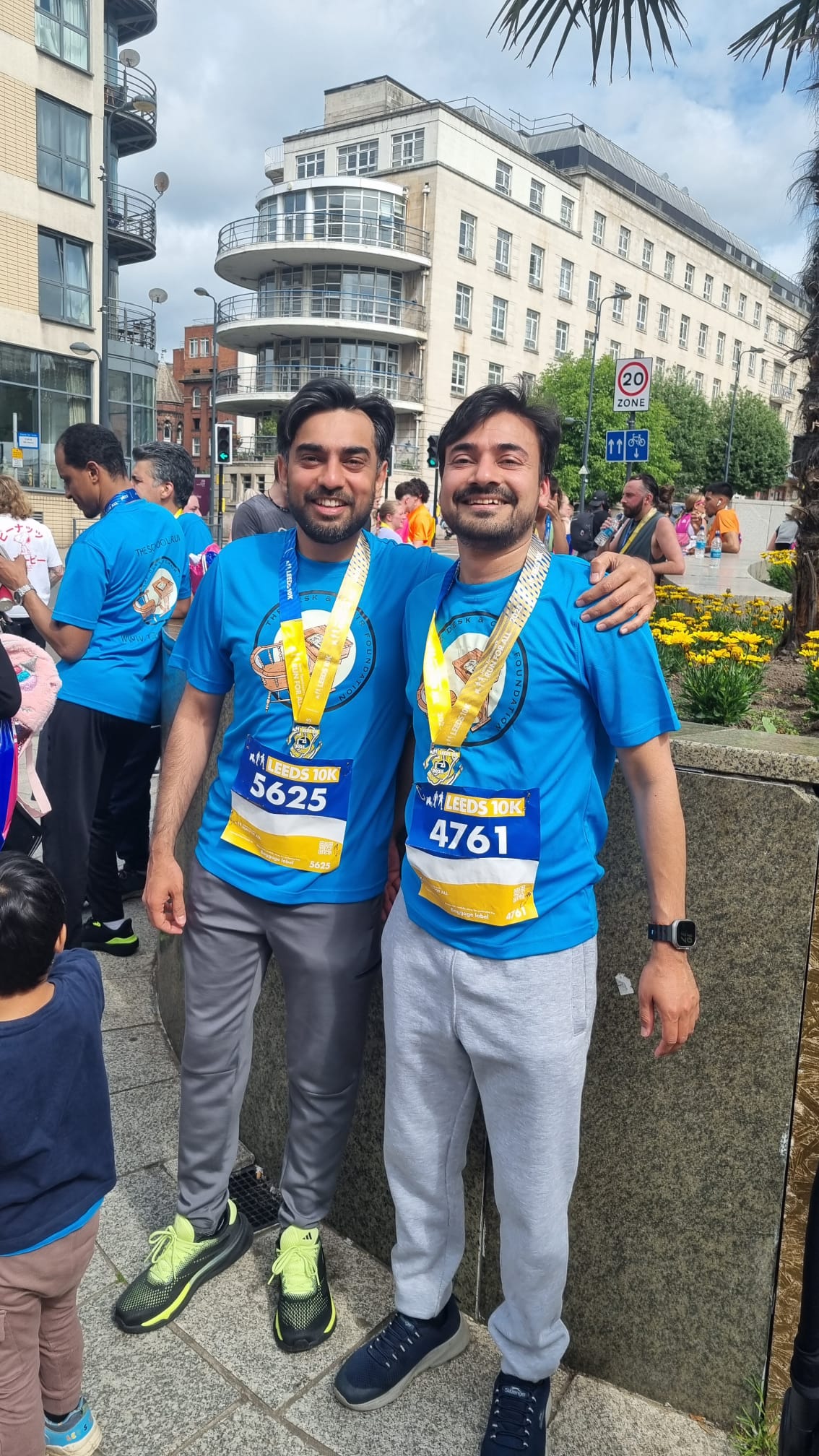TDCF had 37 runners for the 2025 Leeds 10 km run