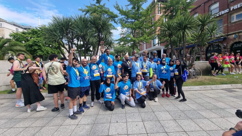 TDCF had 37 runners for the 2025 Leeds 10 km run