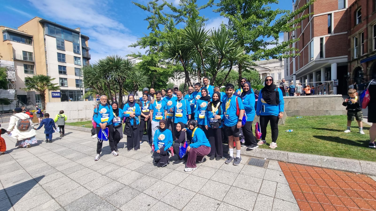 TDCF had 37 runners for the 2025 Leeds 10 km run