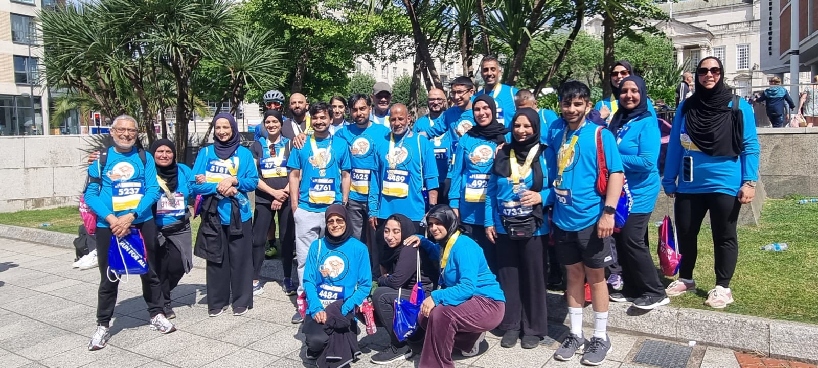 TDCF had 37 runners for the 2025 Leeds 10 km run