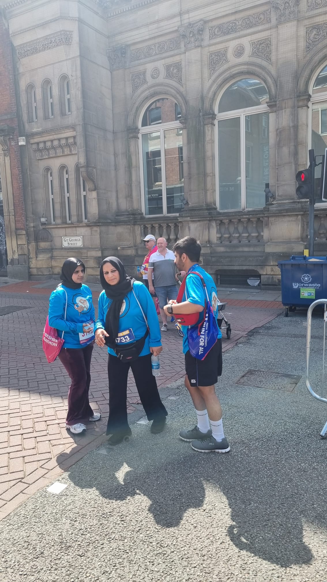 TDCF had 37 runners for the 2025 Leeds 10 km run