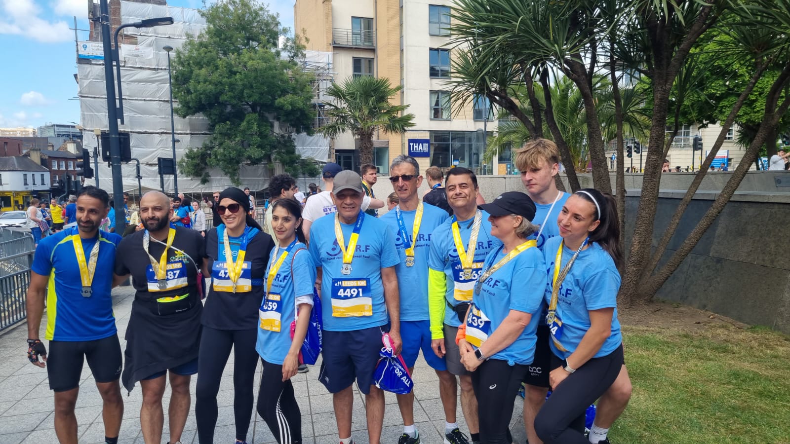 TDCF had 37 runners for the 2025 Leeds 10 km run