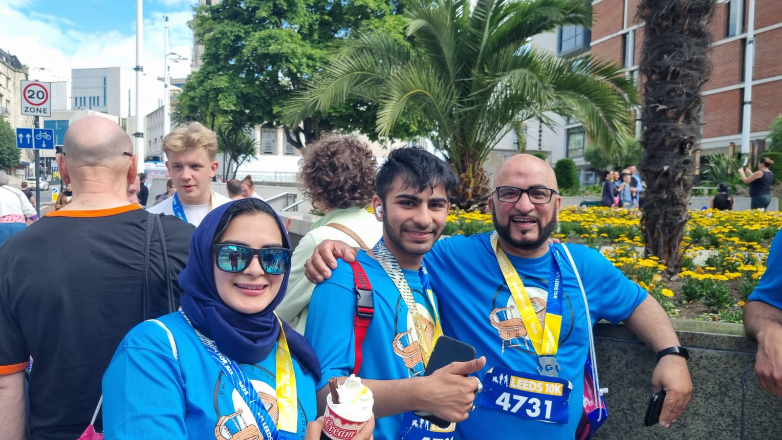 TDCF had 37 runners for the 2025 Leeds 10 km run