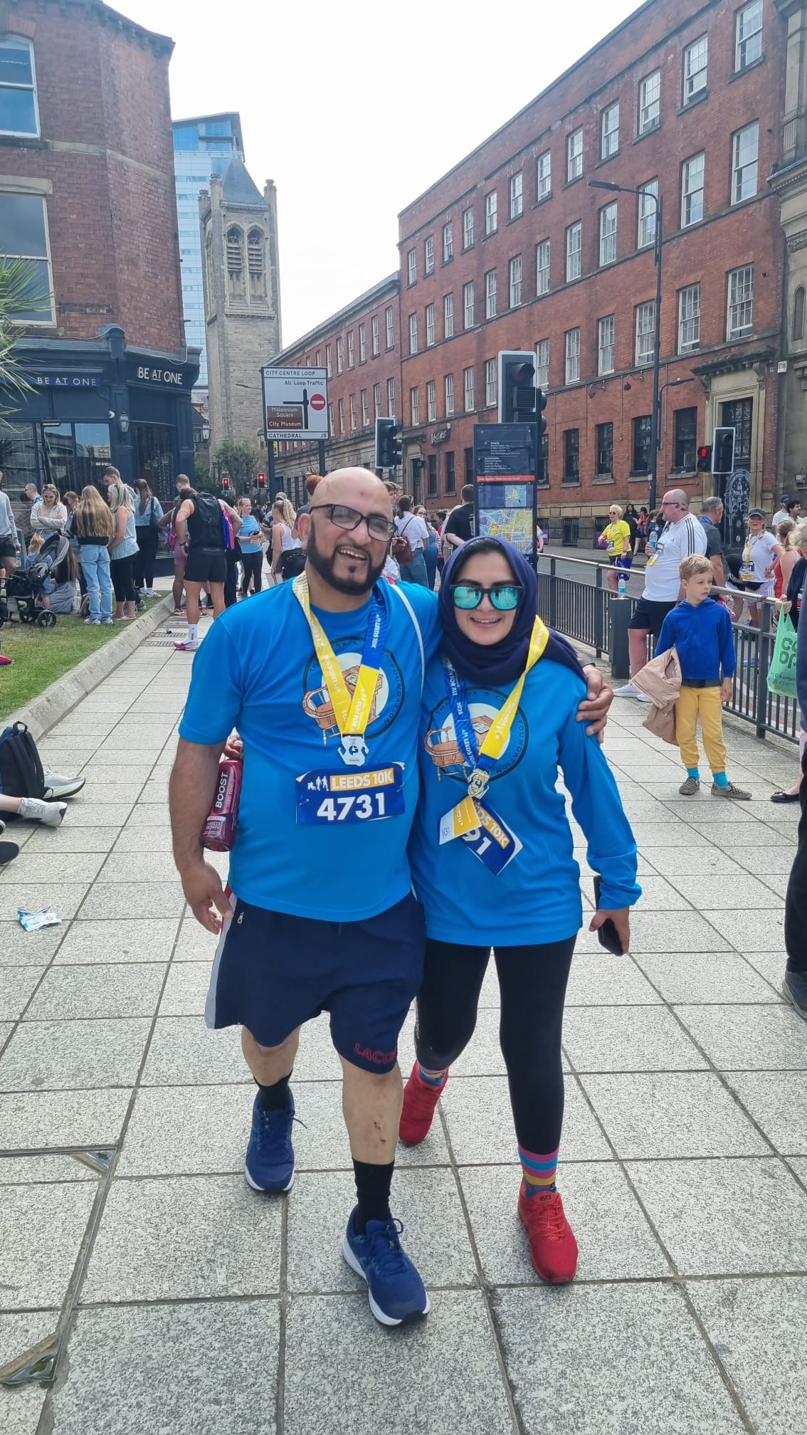 TDCF had 37 runners for the 2025 Leeds 10 km run