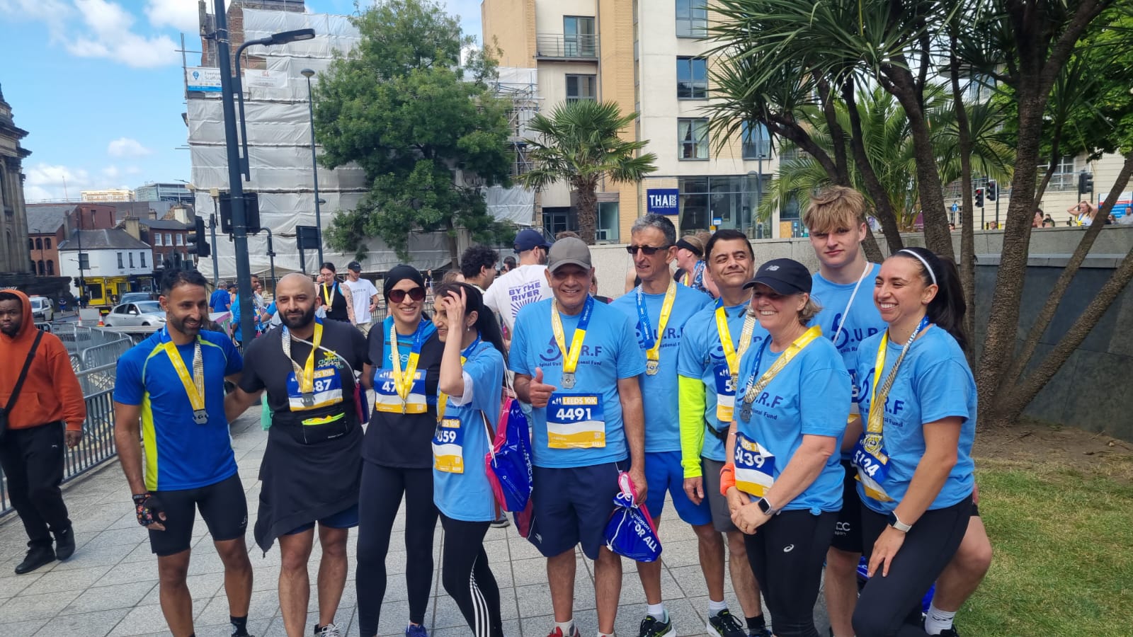 TDCF had 37 runners for the 2025 Leeds 10 km run