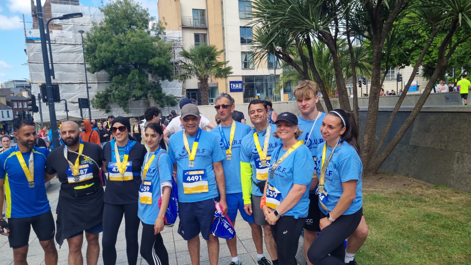 TDCF had 37 runners for the 2025 Leeds 10 km run