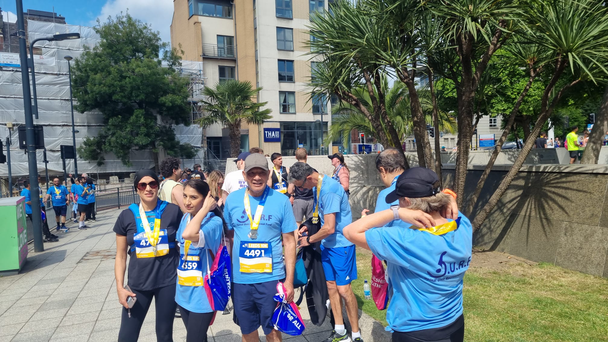 TDCF had 37 runners for the 2025 Leeds 10 km run