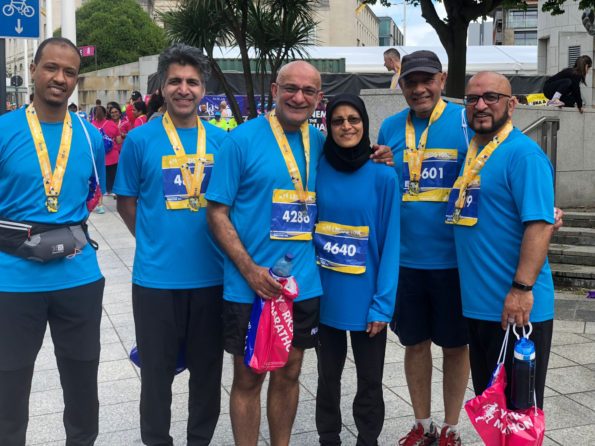 TDCF had 19 runners in the  Leeds 10km run 2024
