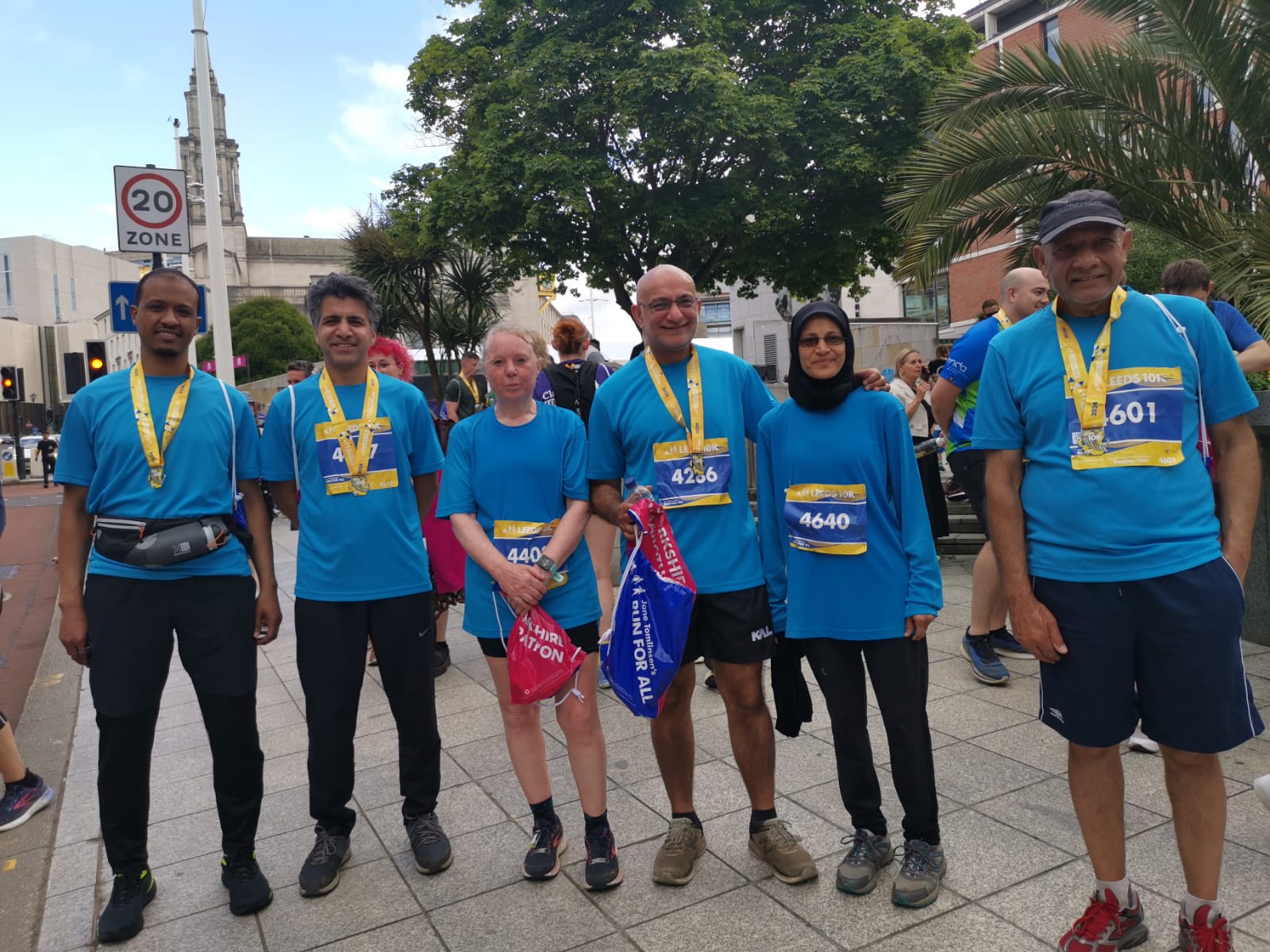 TDCF had 19 runners in the  Leeds 10km run 2024