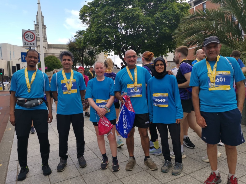 TDCF had 19 runners in the  Leeds 10km run 2024