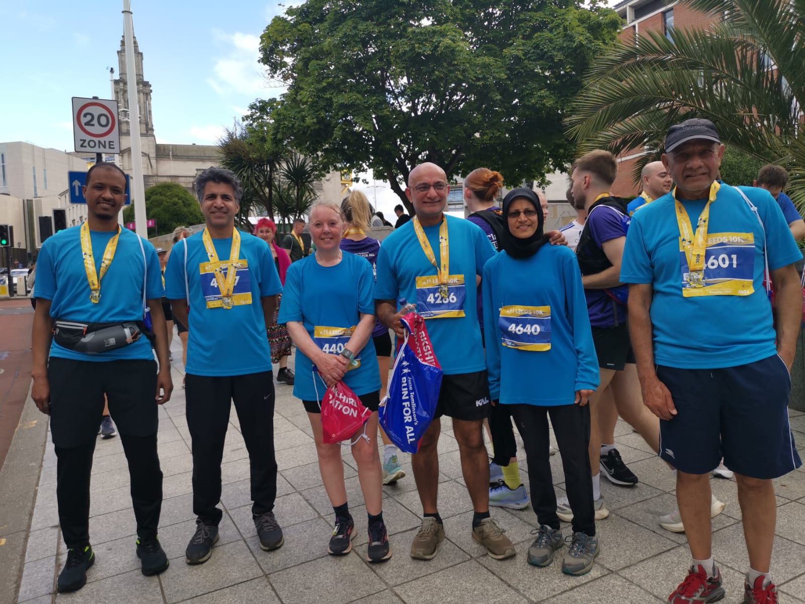 TDCF had 19 runners in the  Leeds 10km run 2024