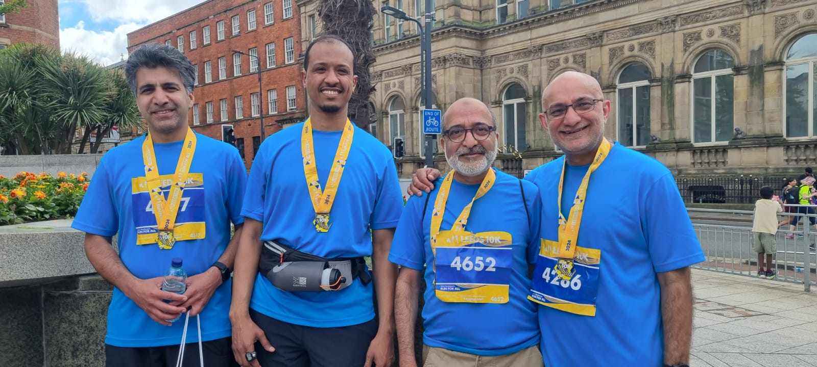 TDCF had 19 runners in the  Leeds 10km run 2024