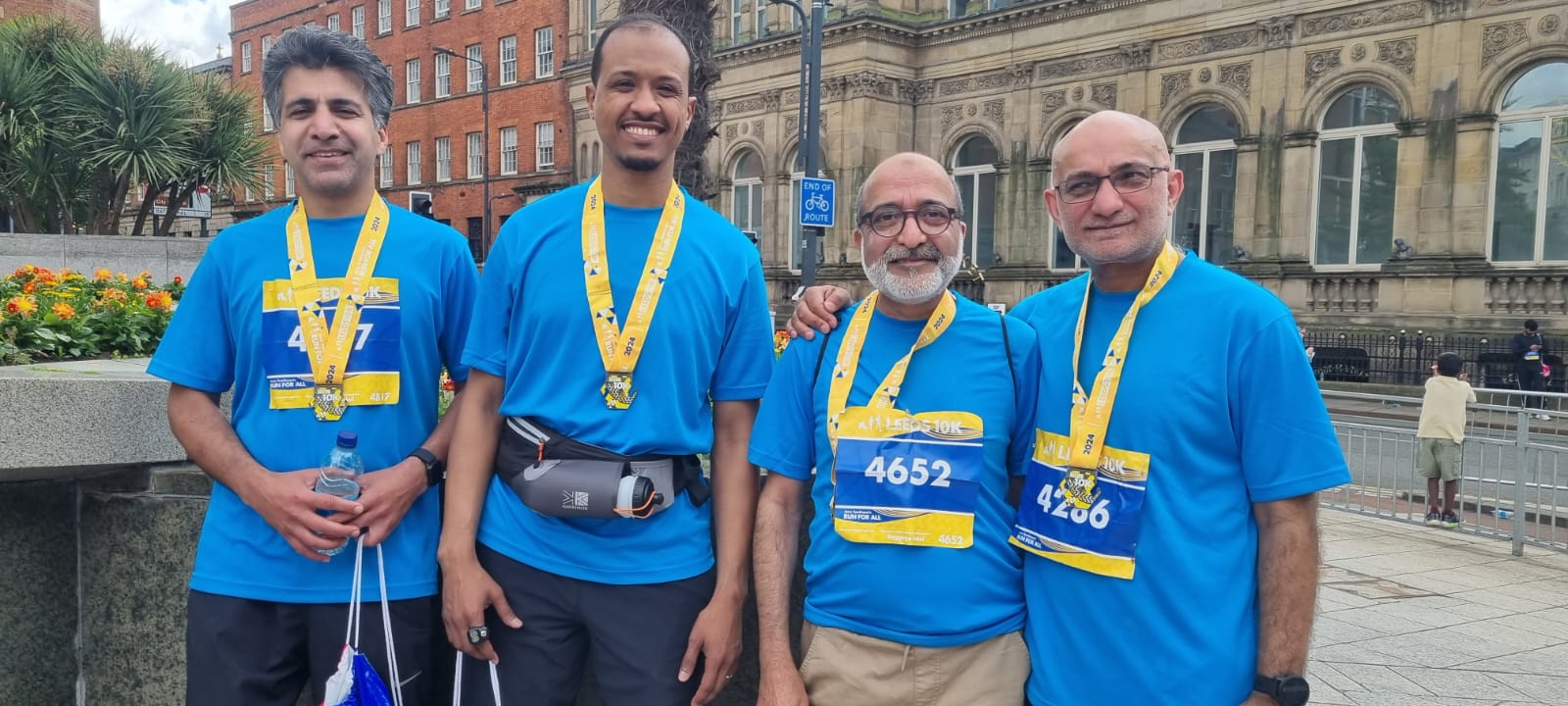 TDCF had 19 runners in the  Leeds 10km run 2024