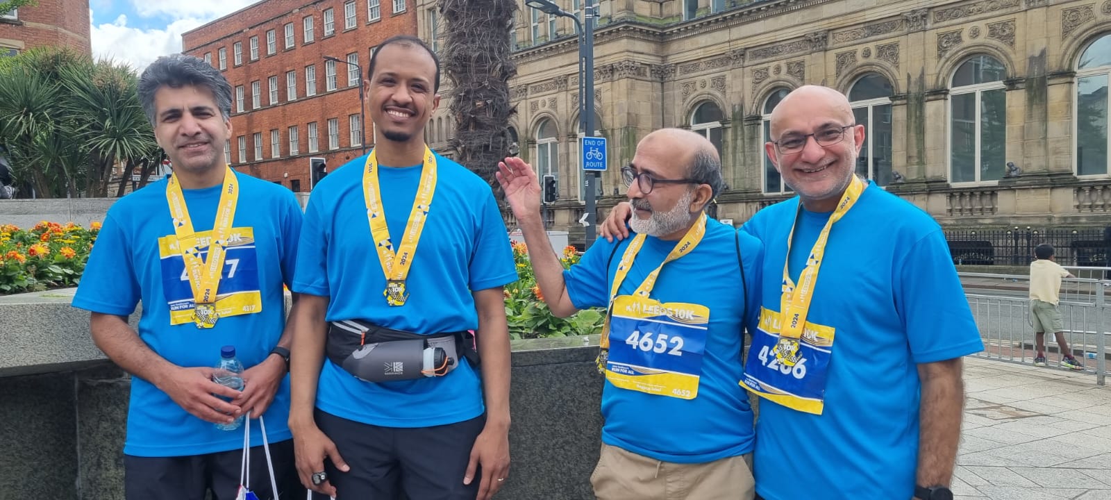 TDCF had 19 runners in the  Leeds 10km run 2024