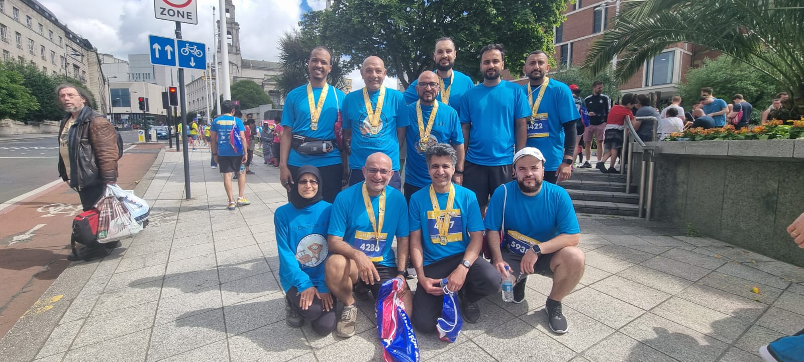 TDCF had 19 runners in the  Leeds 10km run 2024