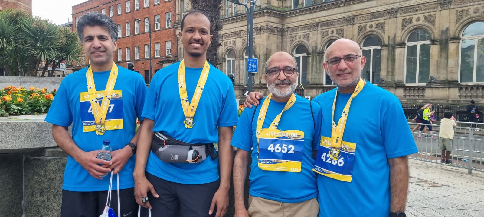 TDCF had 19 runners in the  Leeds 10km run 2024