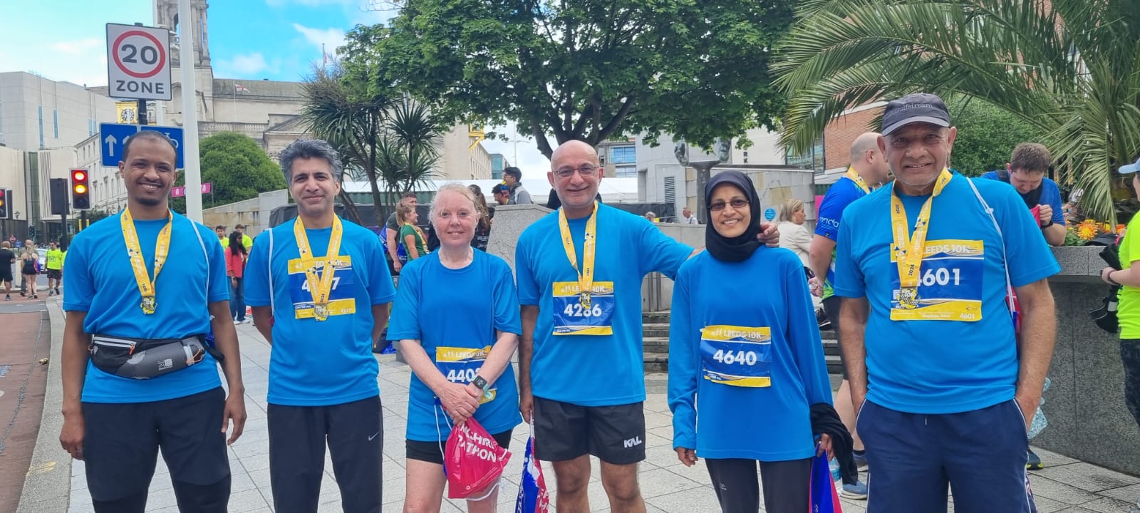 TDCF had 19 runners in the  Leeds 10km run 2024