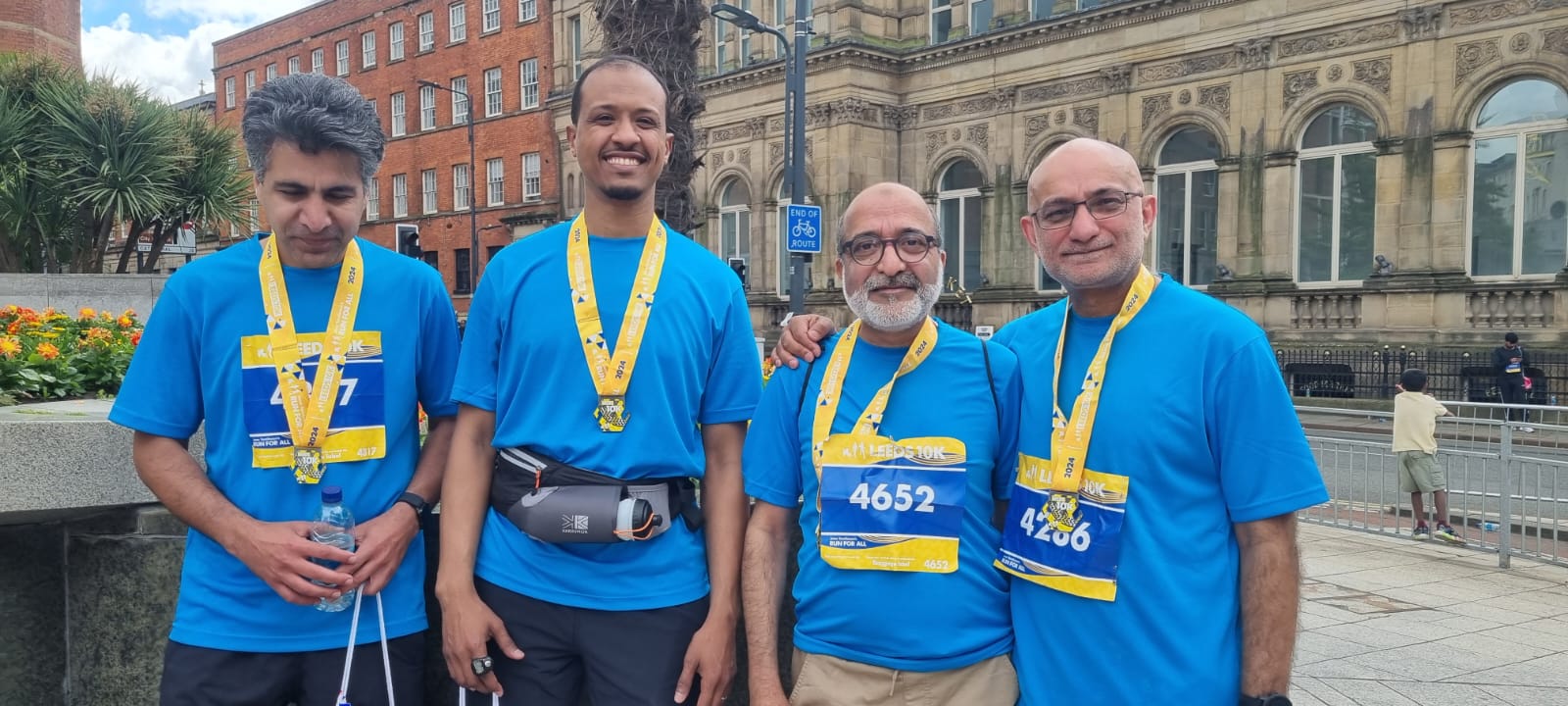 TDCF had 19 runners in the  Leeds 10km run 2024