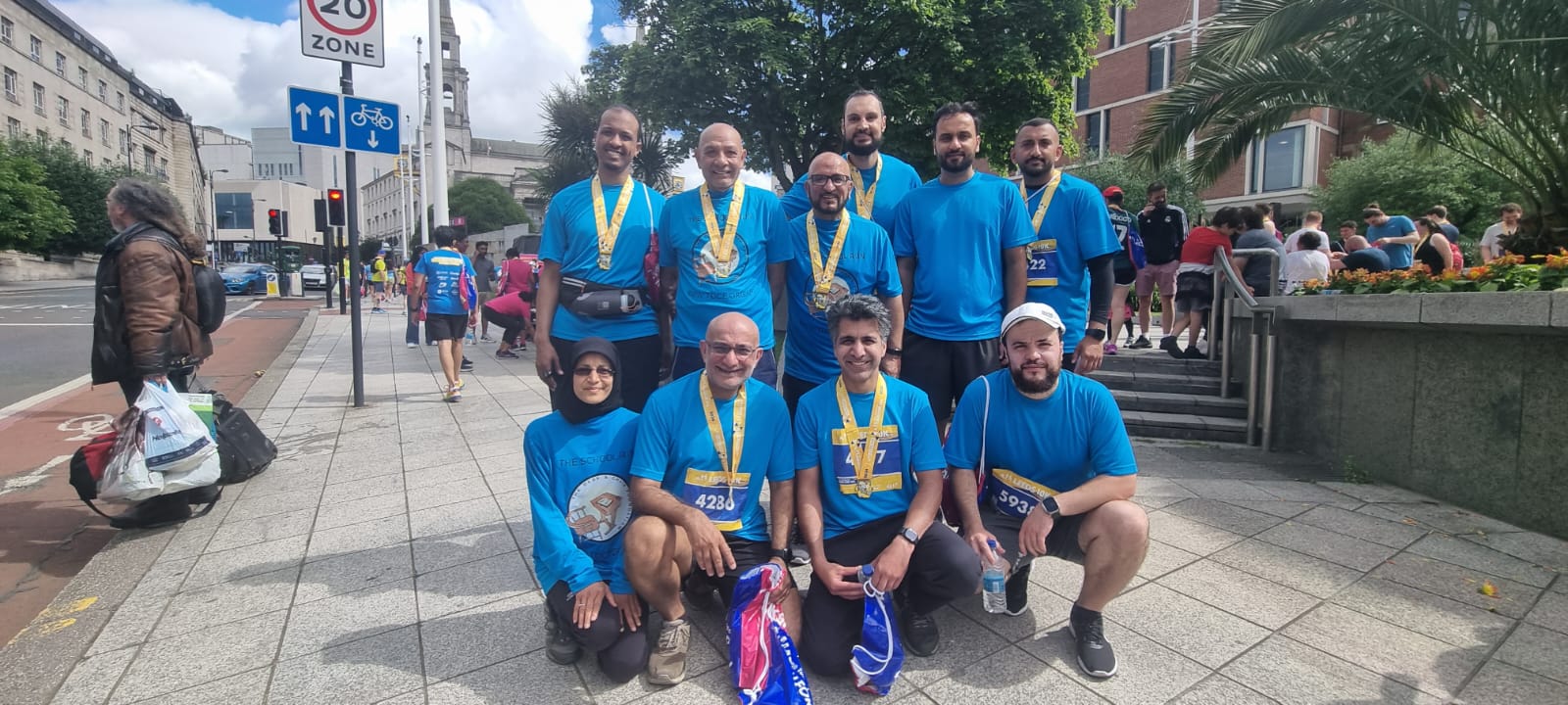 TDCF had 19 runners in the  Leeds 10km run 2024