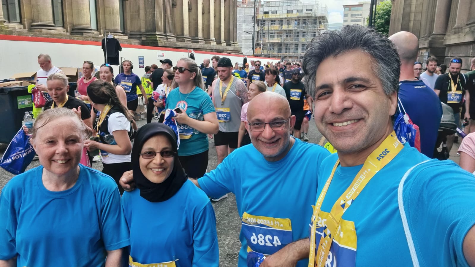 TDCF had 19 runners in the  Leeds 10km run 2024